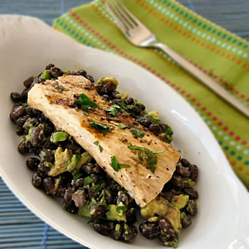 Black Bean Steamed Mahi