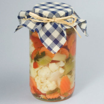 Marinated Raw Vegetables