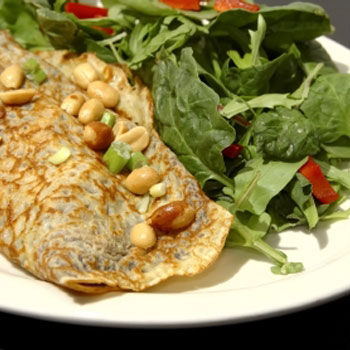 Roasted Corn Crepes