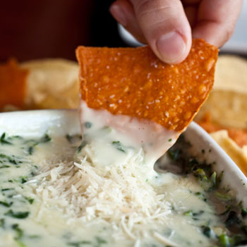 Spinach Dip with Hearts of Palm