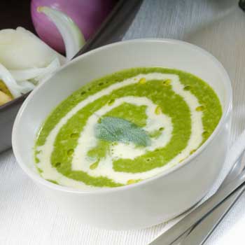 Spinach & Clam Soup