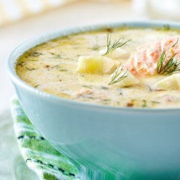 Sweet Salmon Chowder