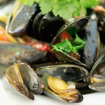 Garlic Mussels