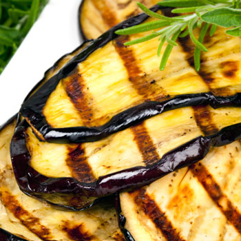 Grilled Eggplant in Vinaigrette