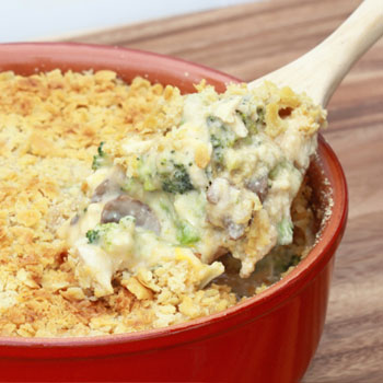 Broccoli, Cheese & Rice Casserole