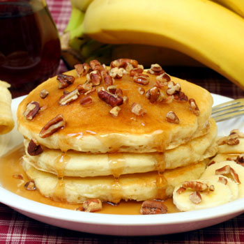 Banana Nut Pancakes