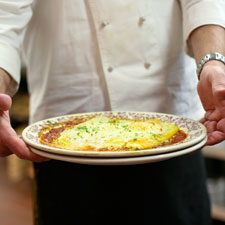 Baked Manicotti in Ragu alla Bolognese