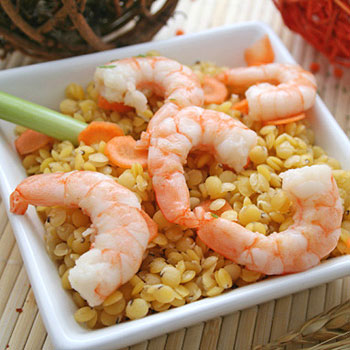 Shrimp & Cantaloupe Salad