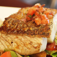 Mediterranean Grilled Grouper