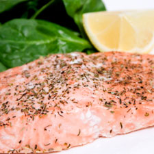 Grilled Lemon Salmon