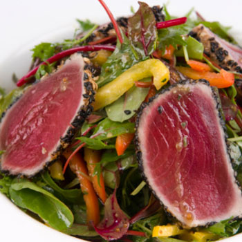 Warm Citrus Tuna Salad