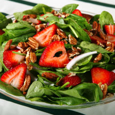 Low Sodium Strawberry & Spinach Salad