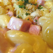 Ham & Macaroni Casserole