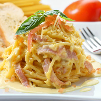 Creamy Ham & Noodles