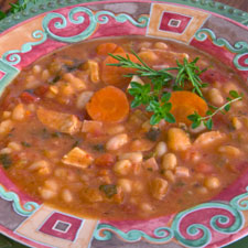 Sausage & Veggie Soup