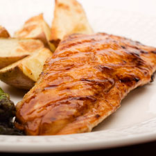 Deluxe Spicy Glazed Salmon