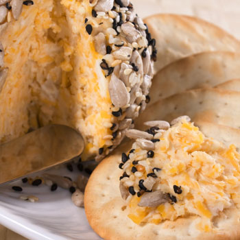 Sesame Sweet Cheese Ball