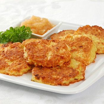 Cauliflower-Potato Pancakes