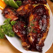 Slow-Cooked Barbecue Chicken Breasts