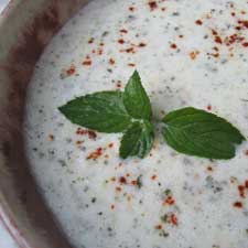 Middle Eastern Cucumber-Yogurt Soup