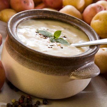 Healthy Potato Soup 