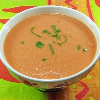 Corn Gazpacho Soup