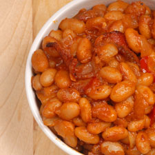 No Gluten BBQ Baked Beans