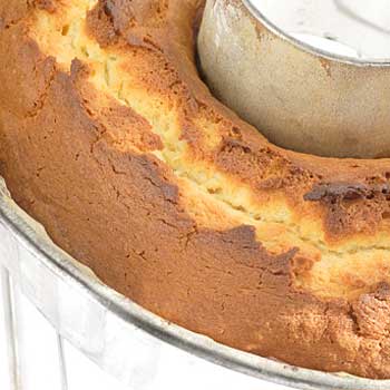 Peach Angel Food Cake Peach Angel Food Cake