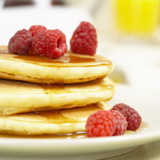 Wheaty Pancakes With Poppy Seeds