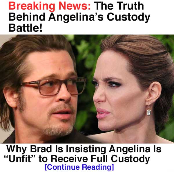 The truth behind Angelina's Custody Battle