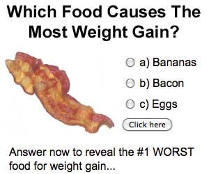 The #1 WORST food that causes weight gain