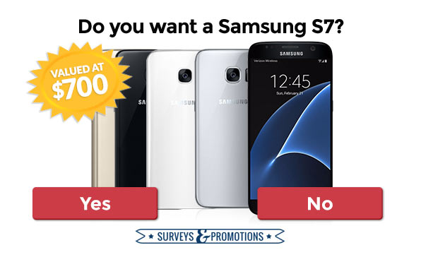 Do you want a SAMSUNG S7?