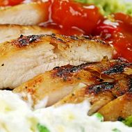 Grilled Chicken with Tomato-Avocado Salsa