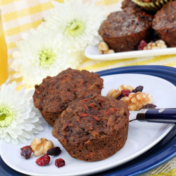 Four Grain Muffins Four Grain Muffins