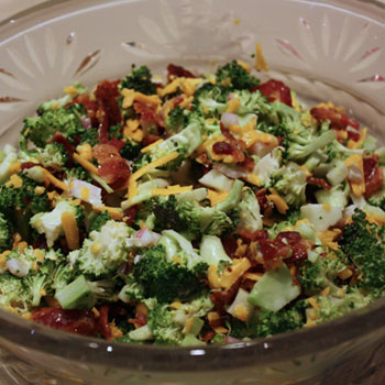 Broccoli and Bacon Salad Broccoli and Bacon Salad