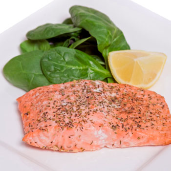 Grilled Fish with Spinach Grilled Fish with Spinach