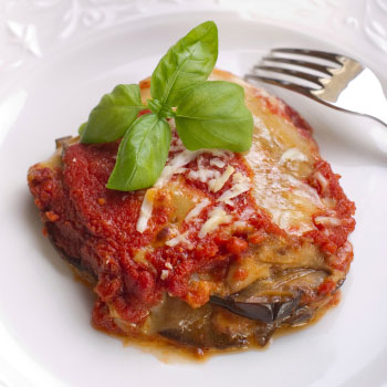 Eggplant & Mushroom Parmesan Eggplant & Mushroom Parmesan
