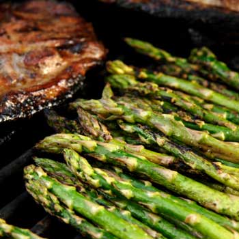 Barbecued Asparagus Barbecued Asparagus