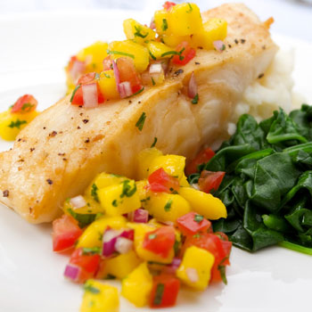 Grilled Red Snapper with Salsa Grilled Red Snapper with Salsa