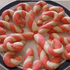 Cookie-Like Candy Canes Cookie-Like Candy Canes