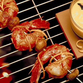 Grilled Coconut Shrimp Grilled Coconut Shrimp