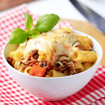 Sausage & Four Cheese Rigatoni Sausage & Four Cheese Rigatoni