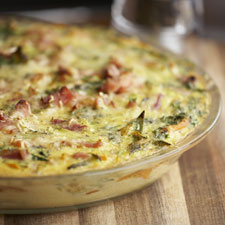 Ham & Cheese Quiche
