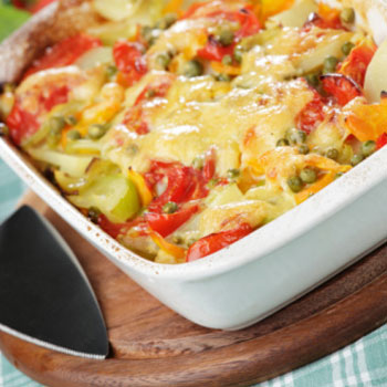 Potato, Pepper & Zucchini Casserole