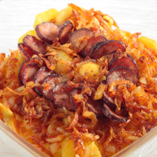 Fried Onions & Red Potato Casserole