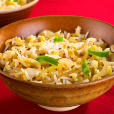 Rice Pilaf with Celery & Lemon