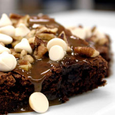 Crispy Chocolate Brownies