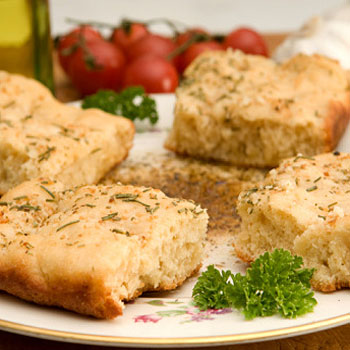 Tomato Rosemary Focaccia