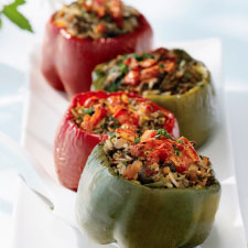 Simply Succulent Stuffed Bell Pepper