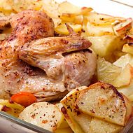 Baked Chicken and Potatoes   